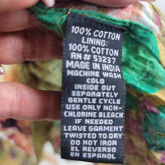 MLLE GABRIELLE TROPICAL PRINT sz small - Picture 3 of 16